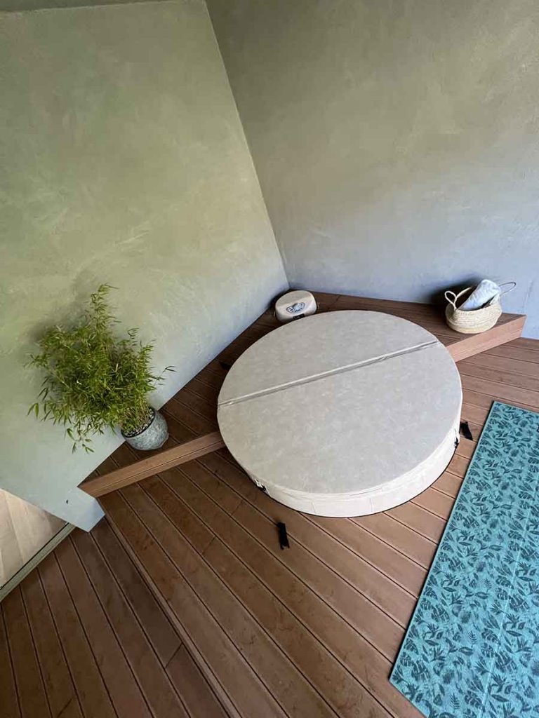 WPC Decking Milk Brown Jaccuzzi Maksimir 4