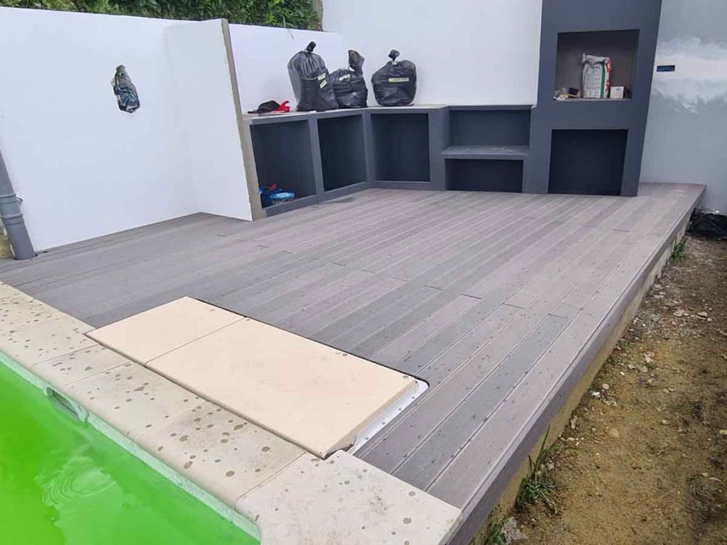 WPC Decking Select Grey - bazen Remete Zagreb 2