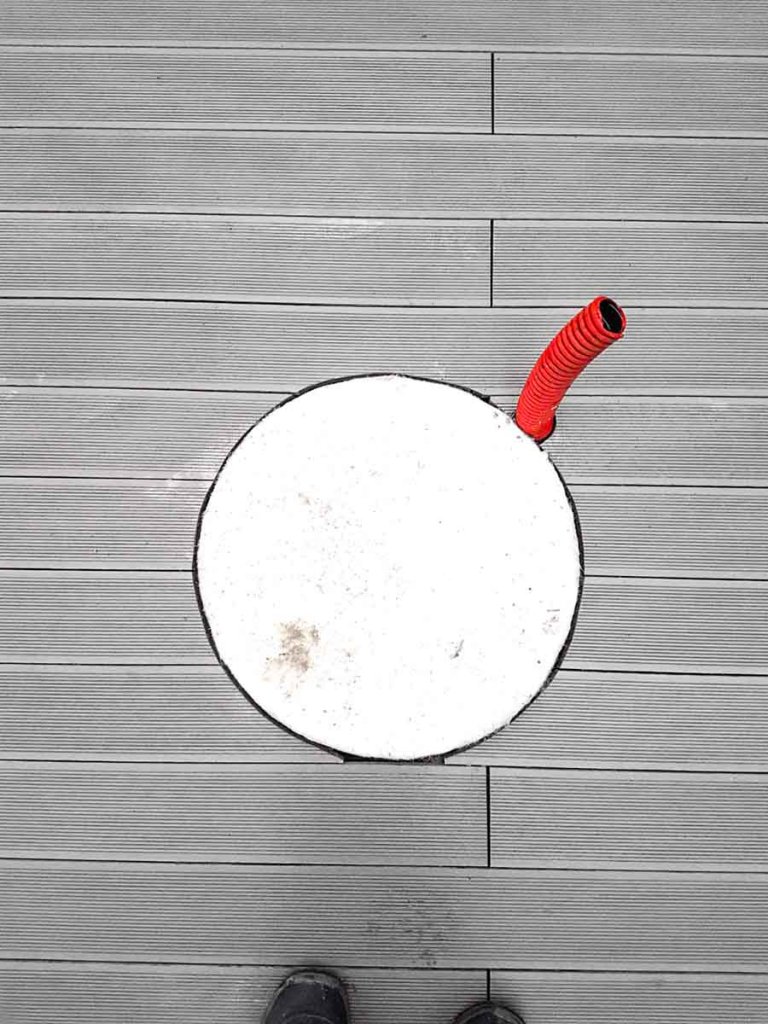 WPC Decking Select Grey - detalj urezivanja 2 - Zagreb