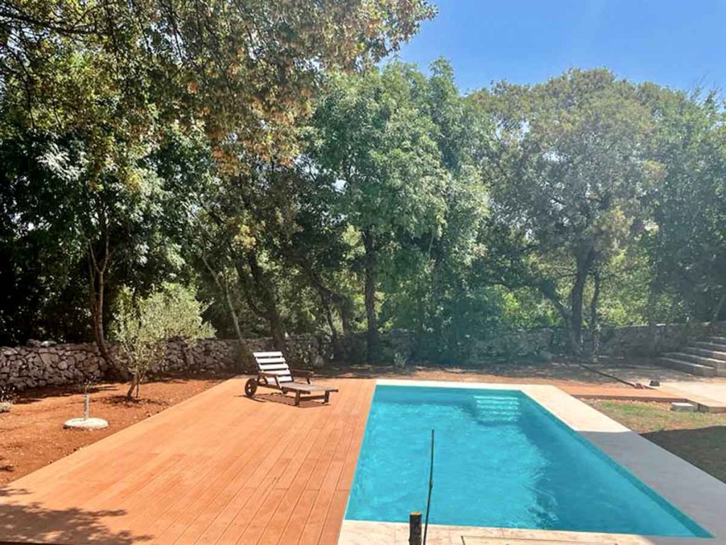 WPC Decking Standard Milk Brown - bazen otok Krk 2