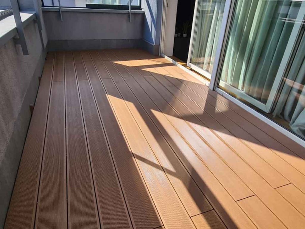 WPC Decking Standard Milk Brown - terasa stambeni objekt Zagreb
