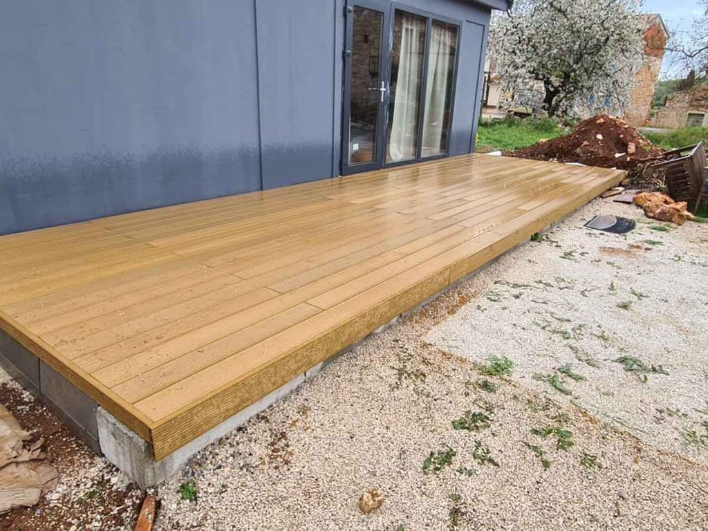 WPC Decking Standard Teak - Istra