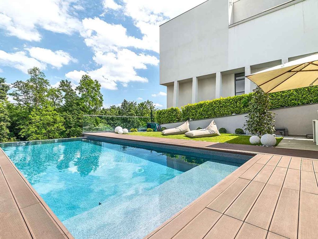 WPC Decking Standard Wenge Luxury forest home 2